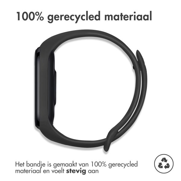 imoshion Siliconen Sport bandje Xiaomi Mi Band 3 / 4 - Zwart