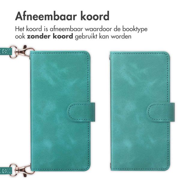imoshion Bookcase met koord Samsung Galaxy A54 (5G) - Turquoise