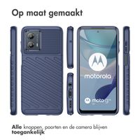 imoshion Thunder Backcover Motorola Moto G53 - Donkerblauw