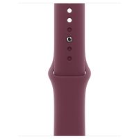 Apple Sport Band Apple Watch Series 1 t/m 9 / SE (38/40/41 mm) | Series 10 / 11 (42 mm) - Maat S/M - Mulberry