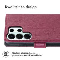 imoshion Luxe Bookcase Samsung Galaxy S26 Ultra - Bordeaux