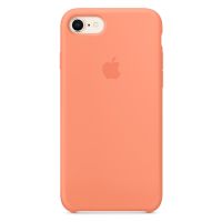 Apple Silicone Backcover Apple iPhone SE (2022 / 2020) / 8 / 7 - Peach