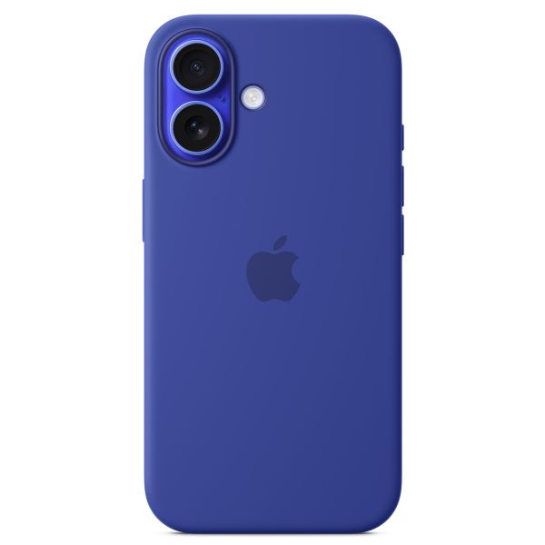 Apple Silicone Backcover MagSafe iPhone 16 - Ultramarine