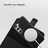Selencia Olyn Uitneembare Bookcase met MagSafe Samsung Galaxy S23 - Zwart
