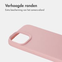 imoshion Texture Backcover iPhone 12 / 12 Pro - Roze