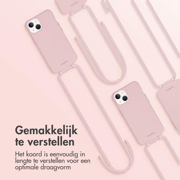 imoshion Color Backcover met afneembaar koord iPhone 13 - Roze