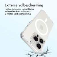 Accezz Xtreme Impact Backcover met MagSafe Apple iPhone 15 Pro - Transparant