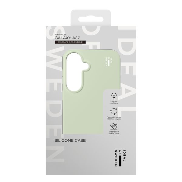 iDeal of Sweden Silicone Case met MagSafe Samsung Galaxy A37 (5G) - Sage Green