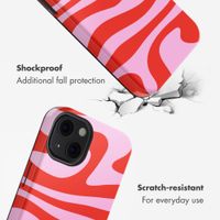 Selencia Vivid Back Cover with MagSafe Apple iPhone 13 - Dream Swirl Pink