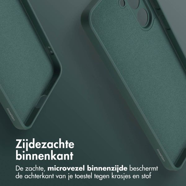 imoshion Color Backcover met MagSafe Samsung Galaxy S25 FE - Donkergroen