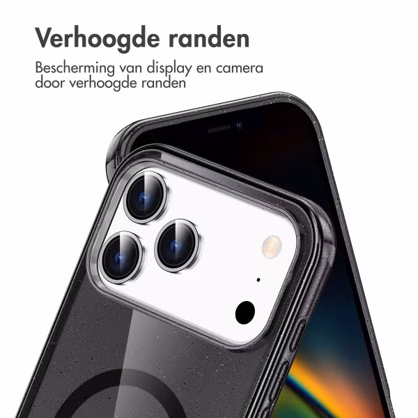 imoshion Sparkle Backcover met MagSafe Apple iPhone 17 Pro Max - Zwart