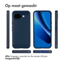 imoshion Brushed Backcover Google Pixel 10a - Donkerblauw