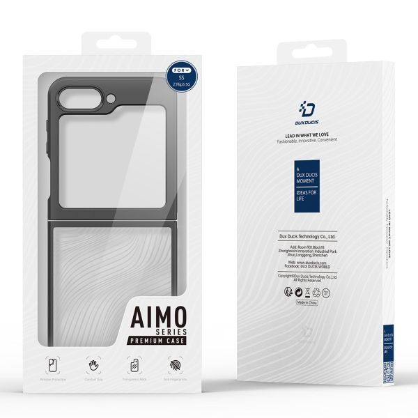 Dux Ducis Aimo Backcover Samsung Galaxy Z Flip 5 - Transparant