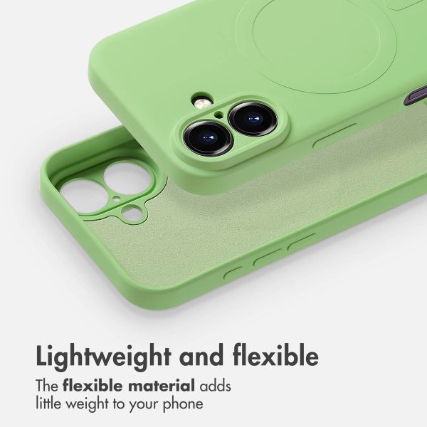 imoshion Colour Back Cover with MagSafe Apple iPhone 16 - Green