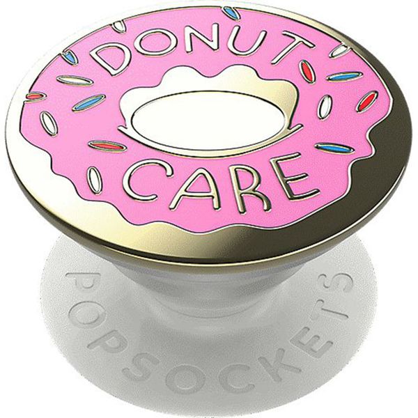 PopSockets PopGrip - Afneembaar - Enamel Donut Pink