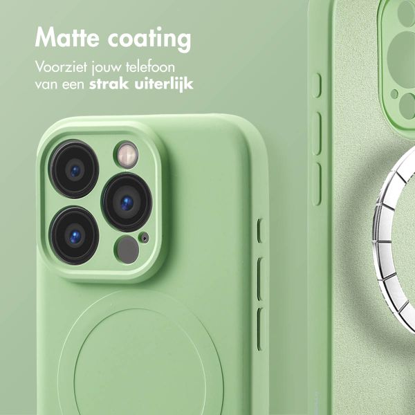 imoshion Color Backcover met MagSafe Apple iPhone 15 Pro - Groen