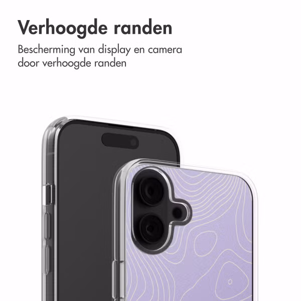 imoshion Design hoesje Apple iPhone 16 - Topo Lilac