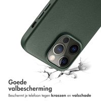 Accezz MagSafe Leather Backcover Apple iPhone 14 Pro Max - Cedar Green