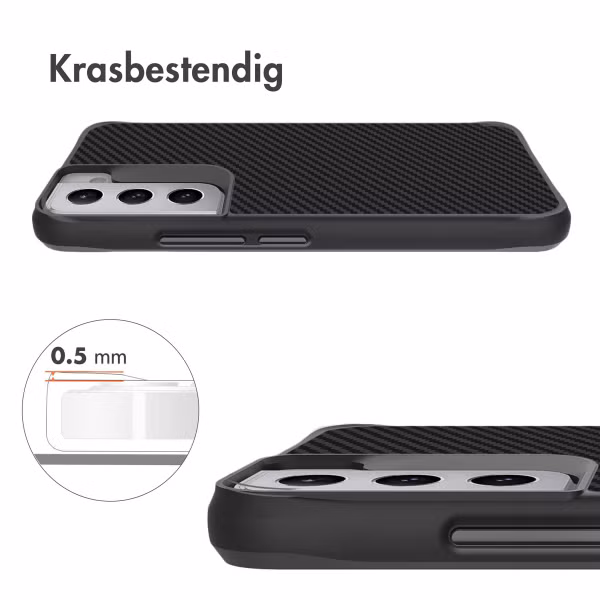 imoshion Rugged Hybrid Case Samsung Galaxy S22 Plus - Zwart