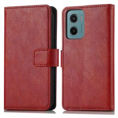 imoshion Luxe Bookcase Motorola Moto G05 / E15 - Rood
