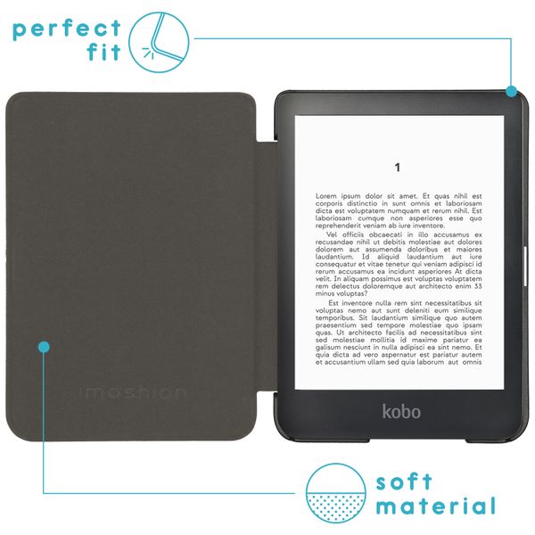 imoshion Design Vouwbare Bookcase Kobo Clara Colour / BW - Happy Dots