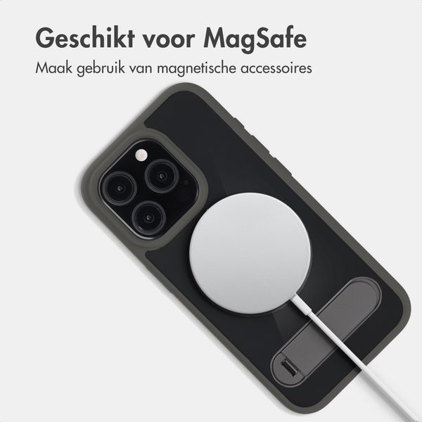 Accezz Hold Backcover met MagSafe Apple iPhone 15 Pro - Grey