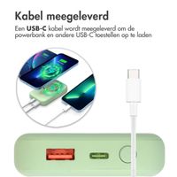 imoshion MagSafe Powerbank - 10.000 mAh - Draadloze powerbank - Mintgroen