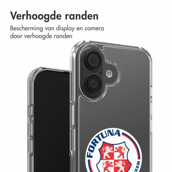 Clear Backcover Apple iPhone 16 - SV Fortuna Wormerveer
