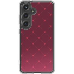 imoshion Design hoesje Samsung Galaxy S25 - Crush Check Coral Dust