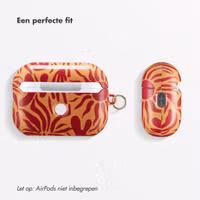 Selencia Vivid Case Apple AirPods Pro 2 - Tropical Vibes Apricot