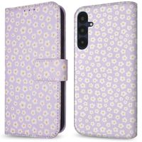 imoshion Design Bookcase Samsung Galaxy A36 - White Daisy