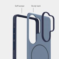 imoshion Colour Back Cover with Thin MagSafe Ring Samsung Galaxy S26 Ultra - Dark Blue