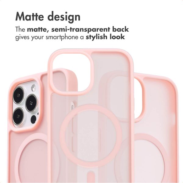imoshion Colour Guard Back Cover with MagSafe Apple iPhone 13 Pro - Light Pink