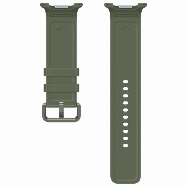 Samsung Originele Sport Band Samsung Galaxy Watch 9 (40/44mm) / Watch 8 (40/44mm) / Classic (46mm) - Maat M/L - Olive