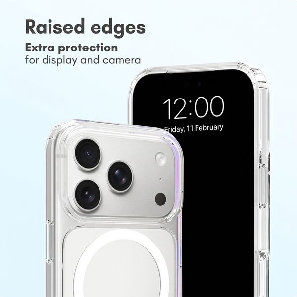 Accezz Xtreme Impact Backcover with MagSafe Apple iPhone 18 Pro / 17 Pro - Transparent