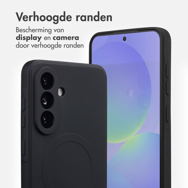 imoshion Color Backcover met MagSafe Samsung Galaxy A36 - Zwart