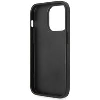 Guess 4G Metal Logo Backcover iPhone 14 Pro - Grijs