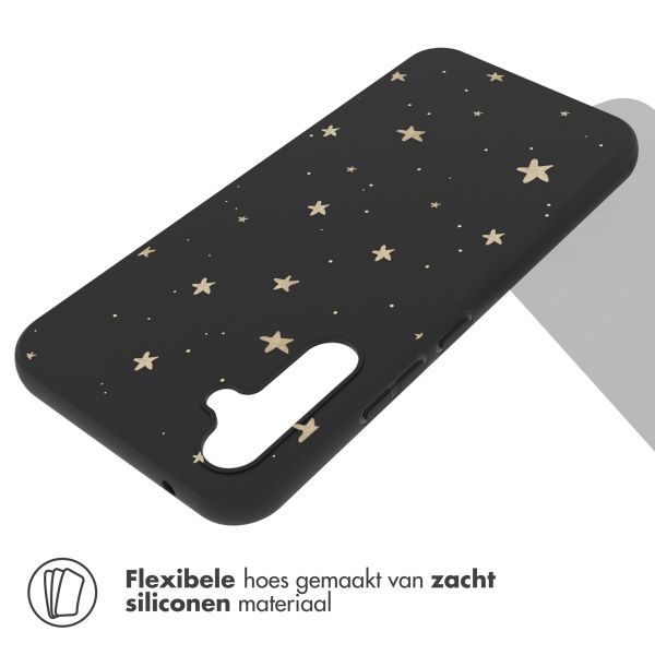 imoshion Design hoesje Samsung Galaxy A34 (5G) - Stars Gold