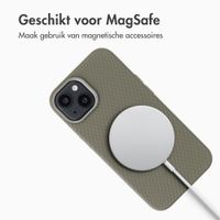 Accezz Mesh Backcover met MagSafe Apple iPhone 14 / 13 - Donkergrijs