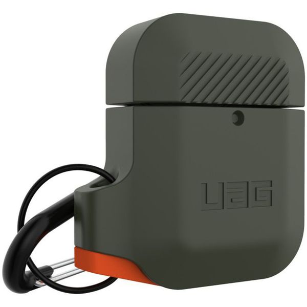 UAG Rugged Armor Softcase AirPods 1 (2016) / 2 (2019) - Groen / Oranje