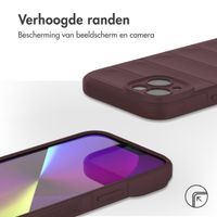 imoshion EasyGrip Backcover iPhone 14 - Aubergine