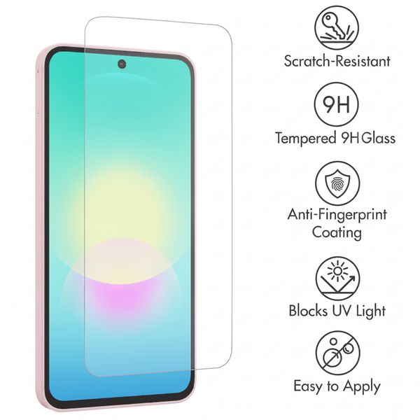 Accezz Tempered Glass Screen Protector 2-pack Samsung Galaxy A27 (5G)