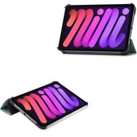 imoshion Trifold Bookcase Apple iPad Mini 7 (2024) / iPad Mini 6 (2021) - Donkergroen