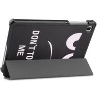 imoshion Design Trifold Bookcase Galaxy Tab A7 Lite - Don't touch