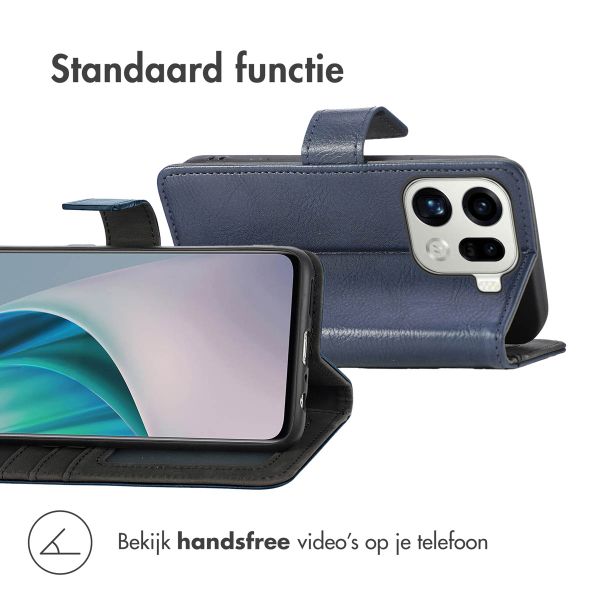 imoshion Luxe Bookcase Oppo Find X9 Pro - Donkerblauw