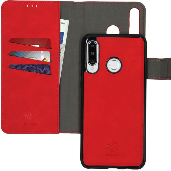 imoshion Uitneembare 2-in-1 Luxe Bookcase Huawei P30 Lite - Rood