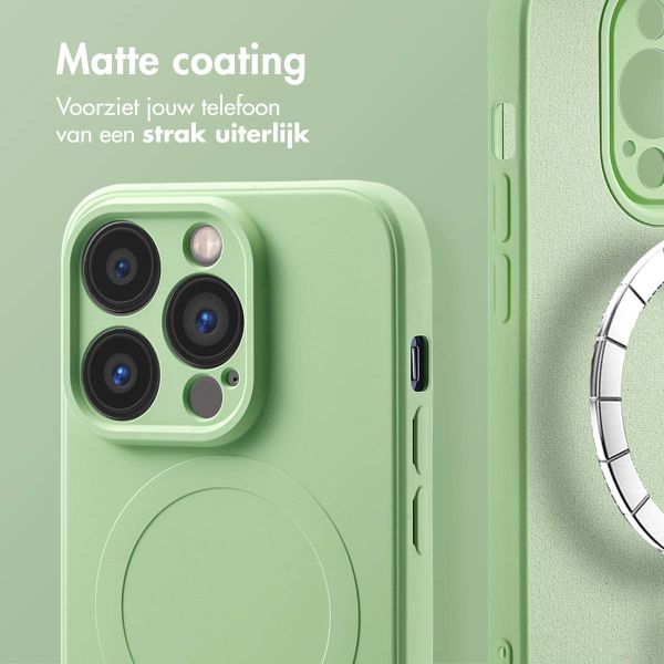 imoshion Color Backcover met MagSafe Apple iPhone 14 Pro Max - Groen