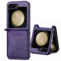 imoshion Mandala Bookcase Samsung Galaxy Z Flip 7 FE - Paars