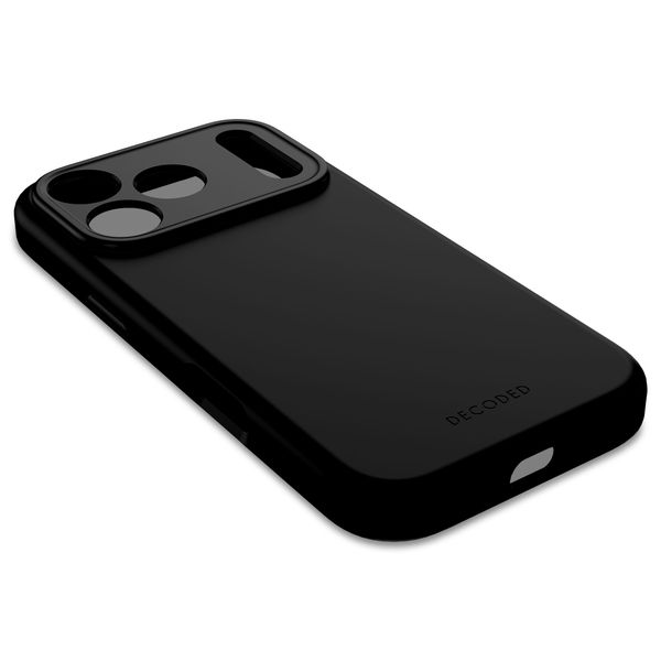 Decoded Silicone Backcover MagSafe Apple iPhone 17 Pro Max - Phantom Black