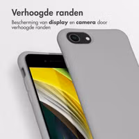 imoshion Color Backcover met afneembaar koord Apple iPhone SE (2022 / 2020) / 8 / 7 - Grijs